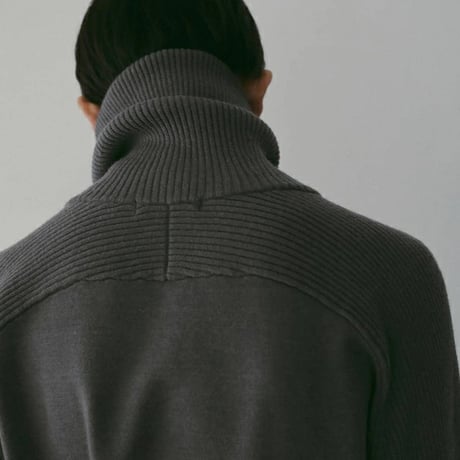 ànuke アンヌーク anuke Zip Rib Knit ジップリブニット 62610504 船曳ひろみ