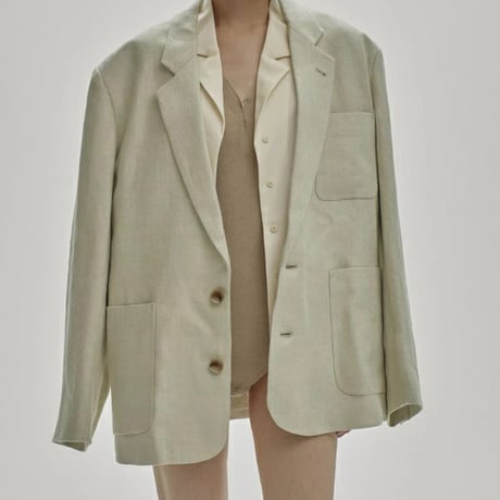 TODAYFUL トゥデイフル Boyfriend Linen Jacket ボーイフレンドリネンジャケット 12510103 吉田怜香