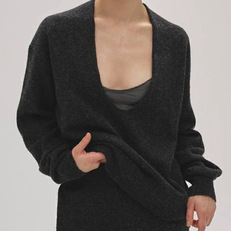 TODAYFUL トゥデイフル Life Uneck Cashmere Knit Uネックカシミヤニット 12520526 吉田怜香