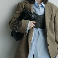 ànuke アンヌーク anuke Herringbone Wool Jacket ヘリンボーンウールジャケット 62520107 船曳ひろみ