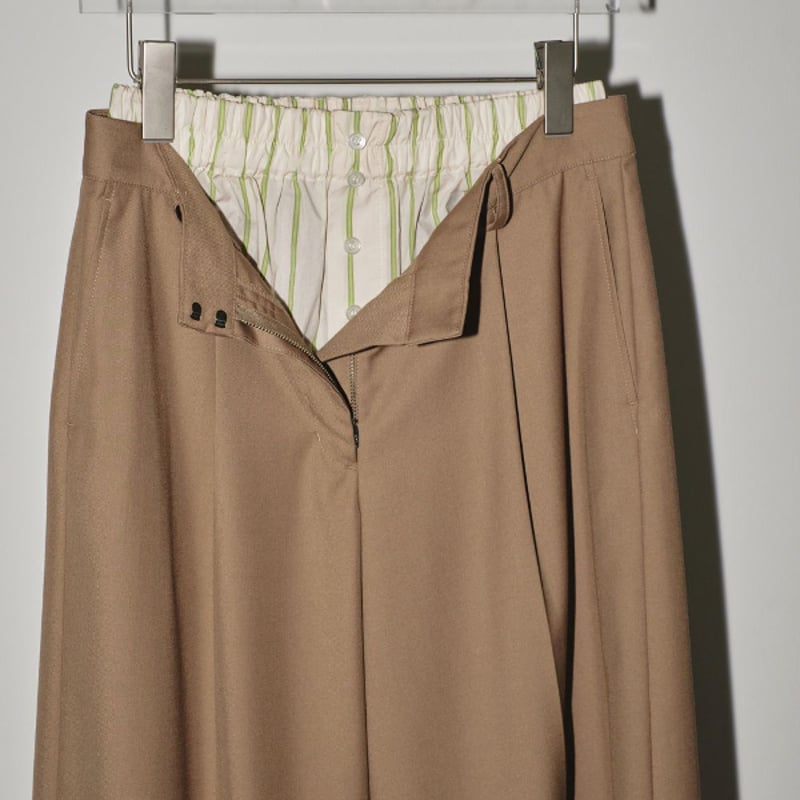 TODAYFUL トゥデイフル / Double Waist Trousers ダブルウェス TODAYFUL トゥデイフル / Double Waist Trousers ダブルウェス