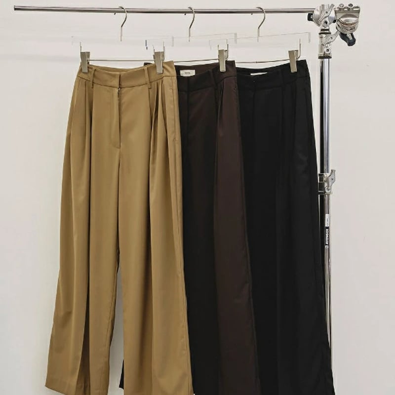 TODAYFUL トゥデイフル Lightweight Tuck Trousers ライトウェ