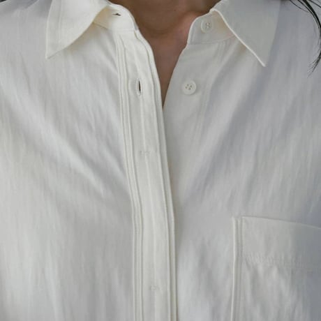 ànuke アンヌーク anuke Stitch Over Shirts ステッチオーバーシャツ 62610417 船曳ひろみ