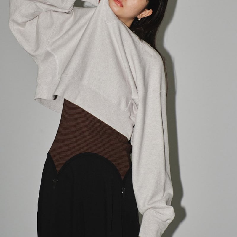 トップス TODAYFUL Cropped Sweat Pullover TODAYFUL（トゥデイフル）の「Cropped Sweat Pullover