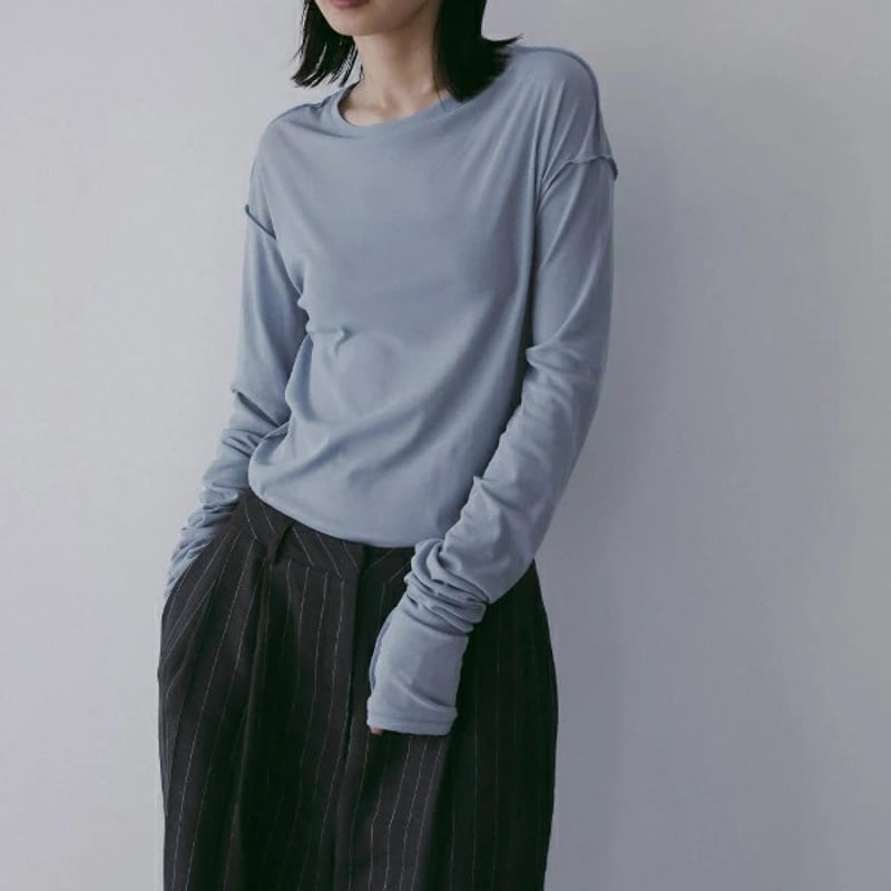ànuke アンヌーク anuke Sheer Long T-Shirts シアーロングTシャ