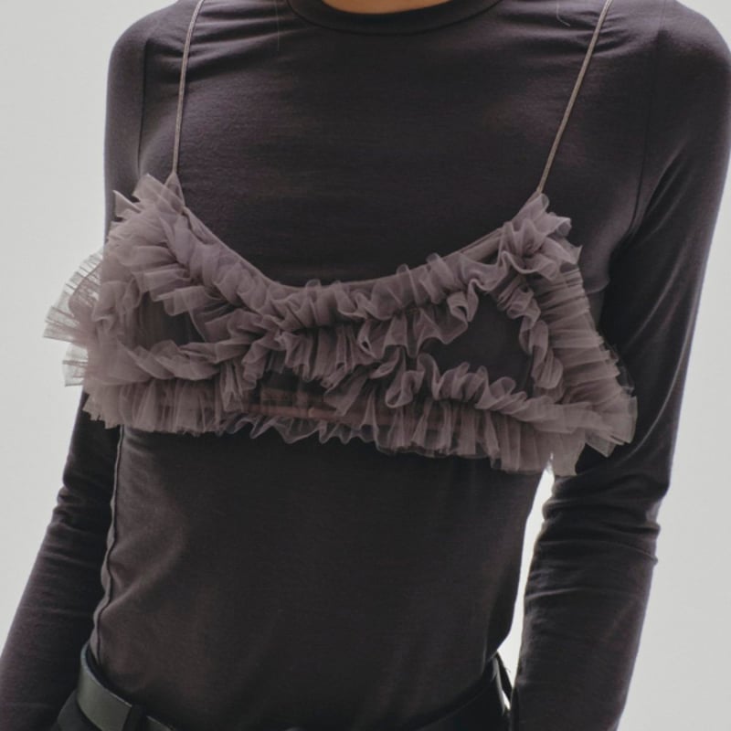TODAYFUL トゥデイフル / Frill Tulle Bustier フリルチュール TODAYFUL トゥデイフル / Frill Tulle Bustier フリルチュール
