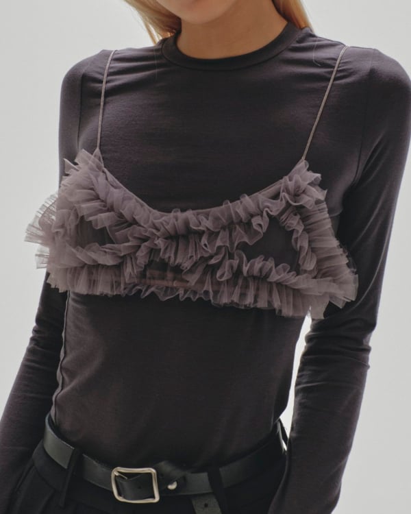 TODAYFUL トゥデイフル / Frill Tulle Bustier フリルチュール TODAYFUL トゥデイフル / Frill Tulle Bustier フリルチュール