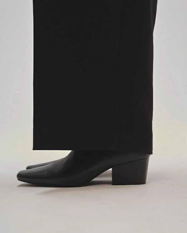 TODAYFUL トゥデイフル Squaretoe Leather Sabot スクウェアトゥ