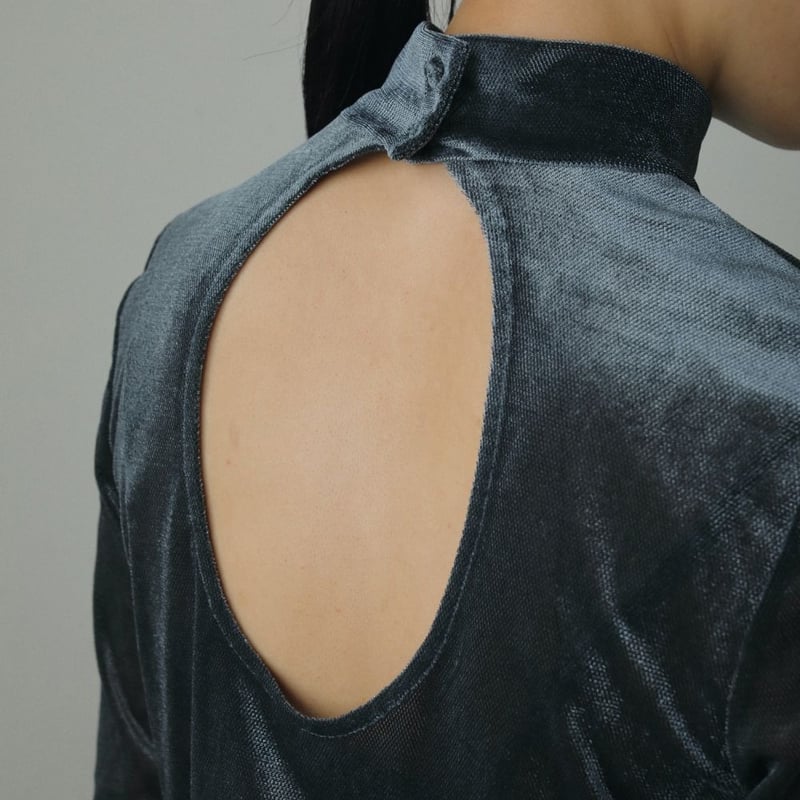 ànuke アンヌーク anuke Velour Mesh Tops ベロアメッシュ