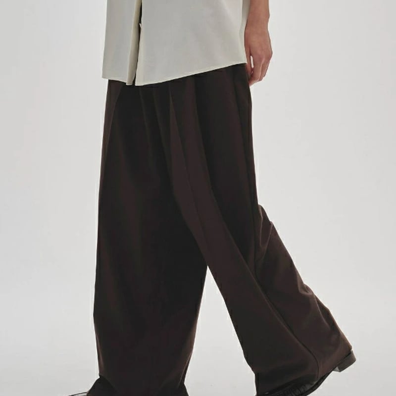 todayful Lightweight Tuck Trousers ブラック TODAYFUL トゥデイフル Lightweight Tuck Trousers ライトウェ