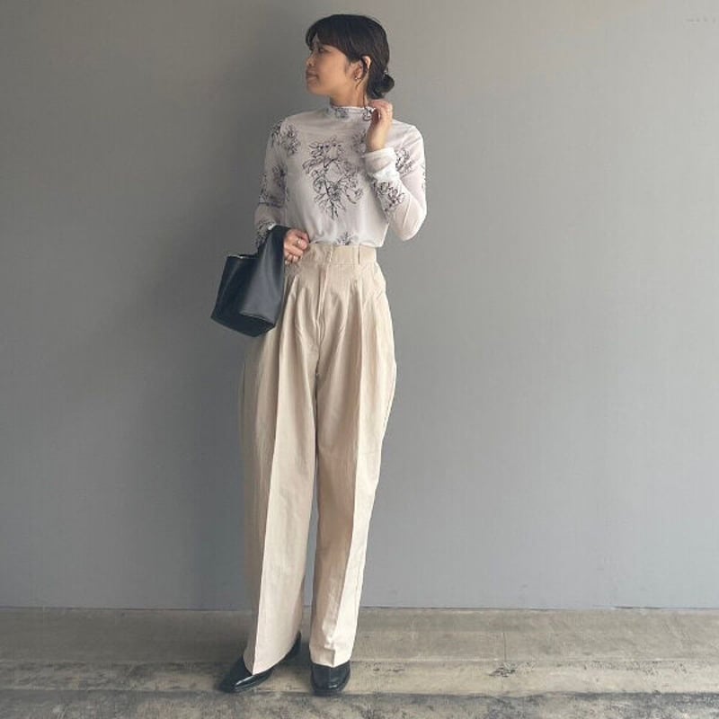 AgAwd アガウド / Tuck Wide Pants タックワイドパンツ / 2301-2...