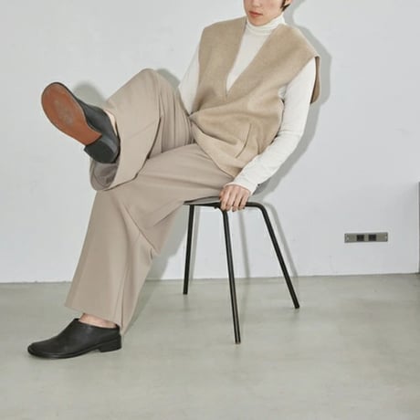TODAYFUL トゥデイフル Slide Leather Shoes スライドレザーシューズ ブーツ 12421011 吉田怜香