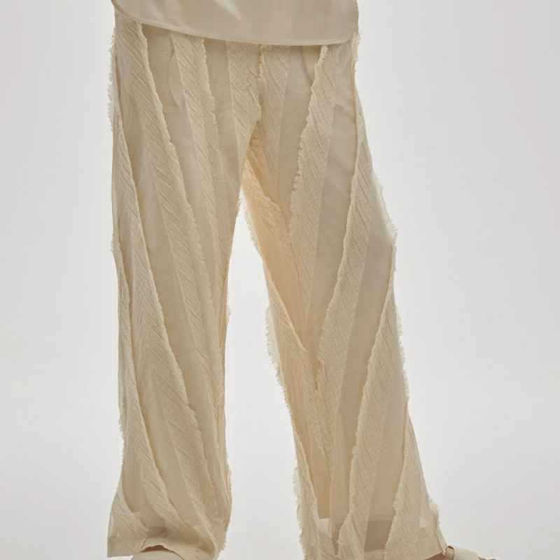 TODAYFUL トゥデイフル Sheer Jacquard Trousers シアージャカー