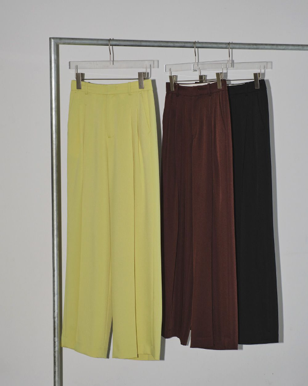 TODAYFUL トゥデイフル / Tuck Wide Trousers タックワイドトラウザ