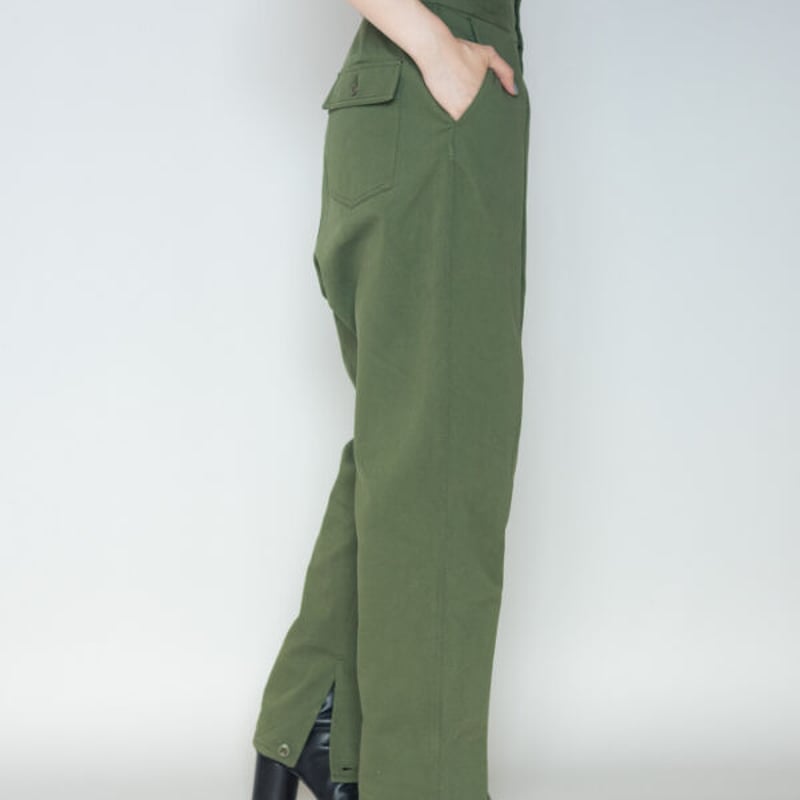【即納】GLASSY SEA グラッシーシー REMAKE DESIGN MILITARY PANTS リメイクデザインミリタリーパンツ GS23A-004【2023】【AW】【2023秋冬】【2023AW】【入荷】 GLASSY SEA グラッシーシー / REMAKE DESIGN MILITARY PAN