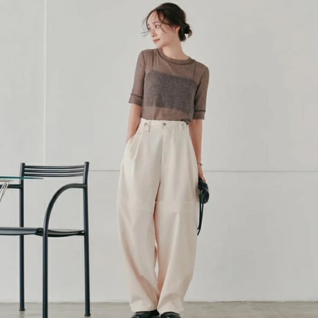 Hella ヘラ sheer nep T-shirt シアーネップTシャツ h251-30