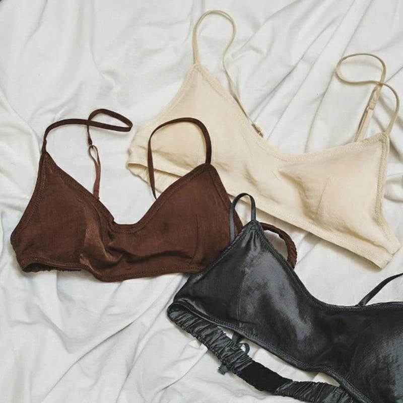 TODAYFUL トゥデイフル Cupin Satin Bratop カップインサテンブラトッ