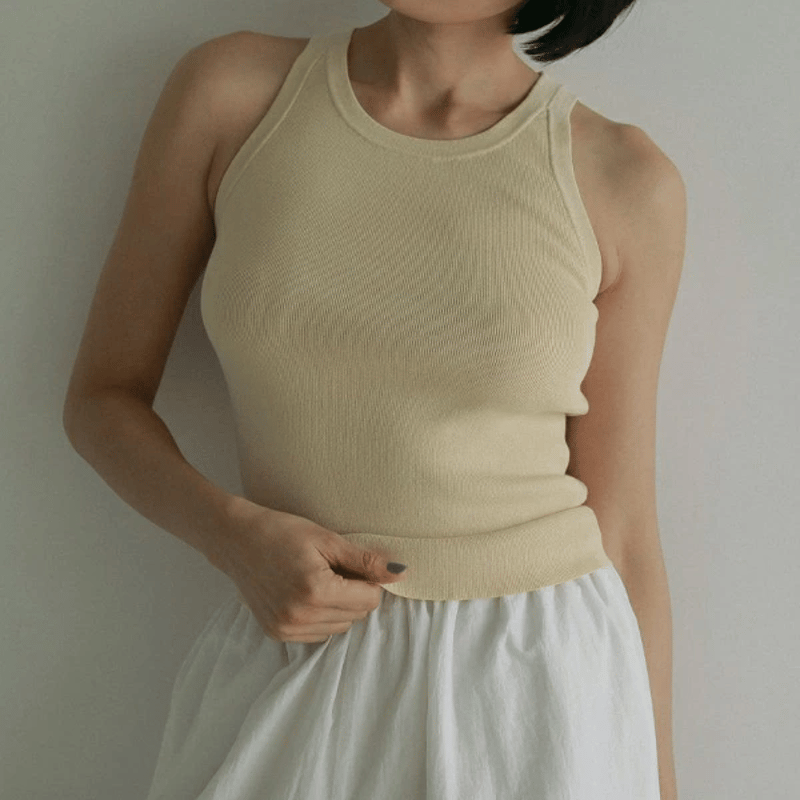 ànuke アンヌーク anuke Highgauge Knit Tanktop ハイゲージニ