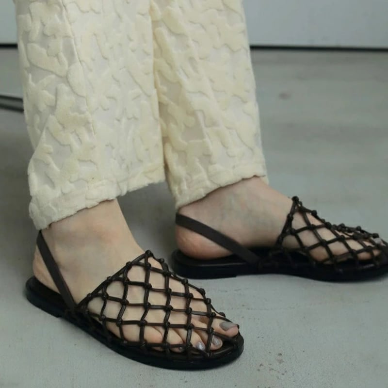 アンヌーク　anuke Braid Flat Shoes ànuke アンヌーク anuke Braid Flat Shoes ブレイドフラット