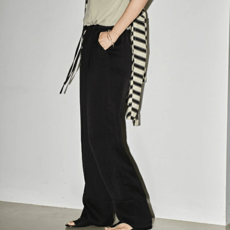 TODAYFUL トゥデイフル Satin Easy Pants サテンイージーパンツ 12410709 吉田怜香