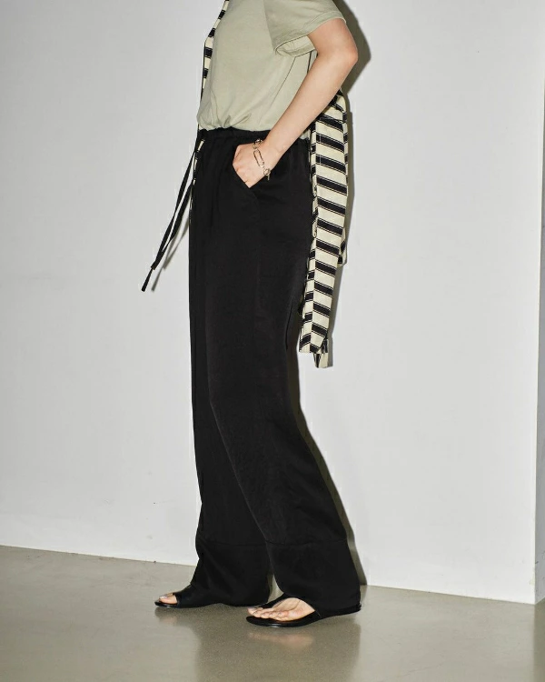 TODAYFUL トゥデイフル Satin Easy Pants サテンイージーパンツ