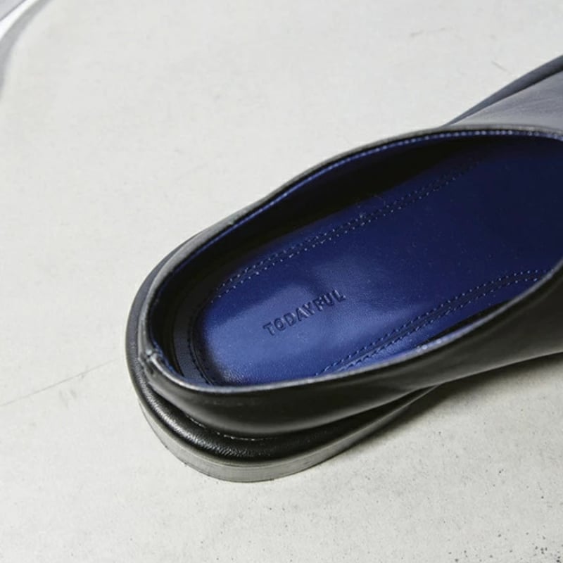 TODAYFUL トゥデイフル Slide Leather Shoes スライドレザーシューズ
