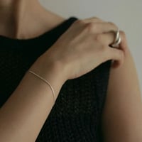 ànuke アンヌーク anuke Snake Chain Bracelet スネイクチェーンブレスレット アクセサリー 62510905 船曳ひろみ
