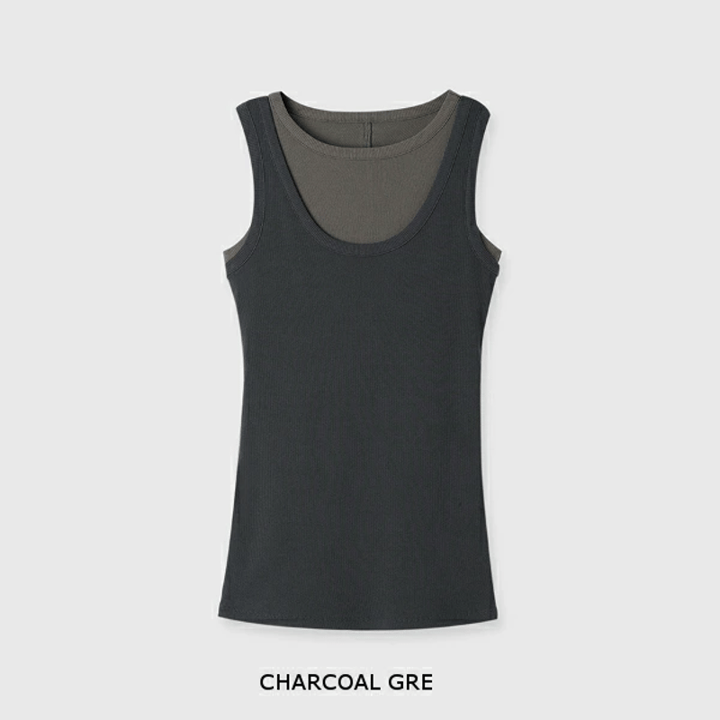 CREDONA ♡ THE LAYERED TANK CREDONA クレドナ THE LAYERED TANK ザレイヤードタンク タンクトップ