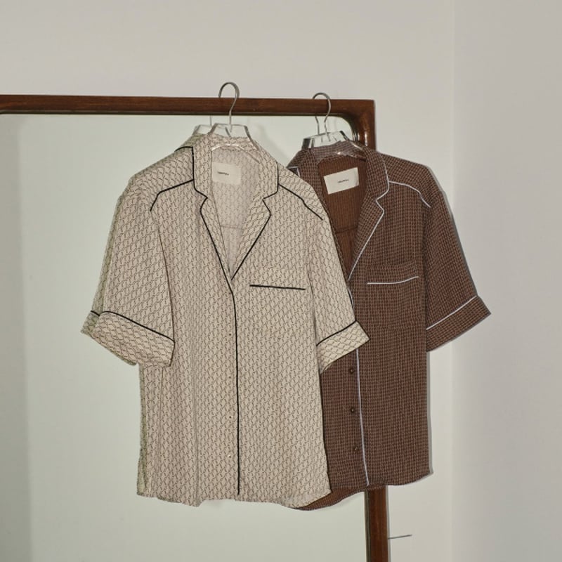 TODAYFUL トゥデイフル / Geometric Halfsleeve Shirts ジ