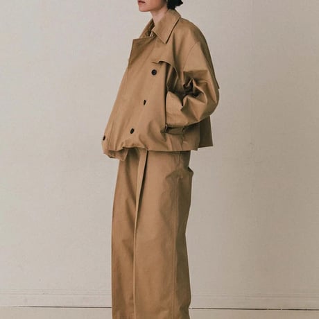 CREDONA クレドナ NORMANDY HALF TRENCH COAT ノルマンディハーフトレンチコート 1425500354