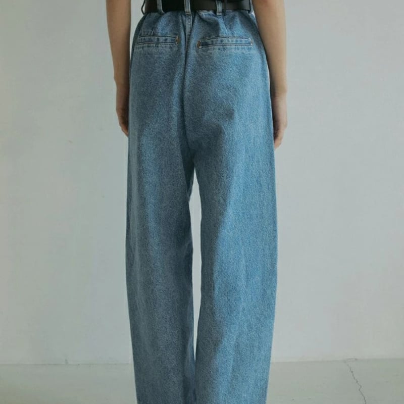 ànuke アンヌーク anuke Waist Tuck Denim ウェストタックデニム