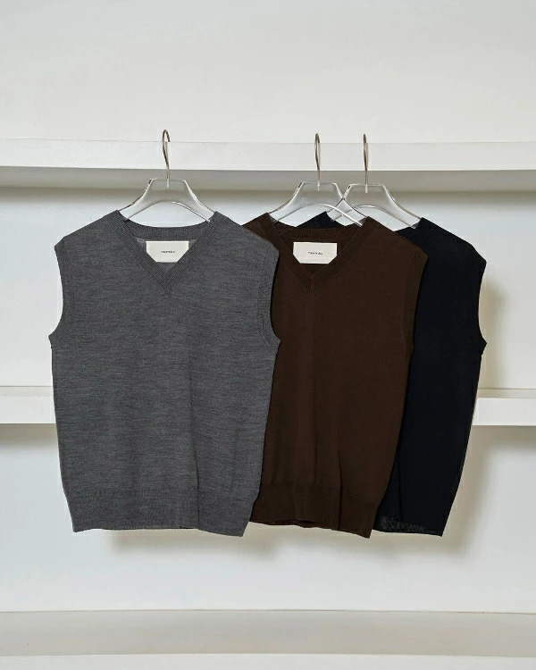 TODAYFUL トゥデイフル Seamless Knit Vest シームレスニット