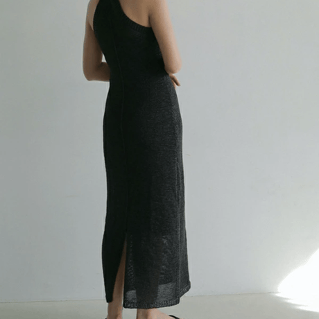 ànuke アンヌーク anuke Strawyarn Knit Onepiece ストローヤーンニットワンピース 62510321 船曳ひろみ