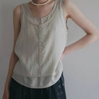 ànuke アンヌーク anuke Camisole Layered Tanktop キャミソールレイヤードタンクトップ 62610428 船曳ひろみ