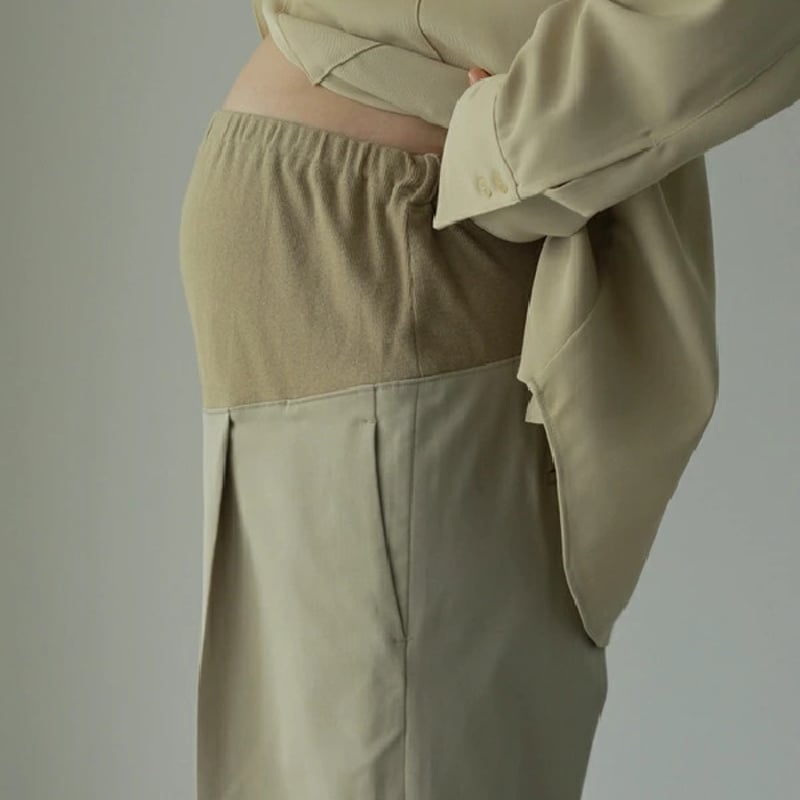 ànuke アンヌーク anuke Reha. Tuck Wide Pants タックワイドパ