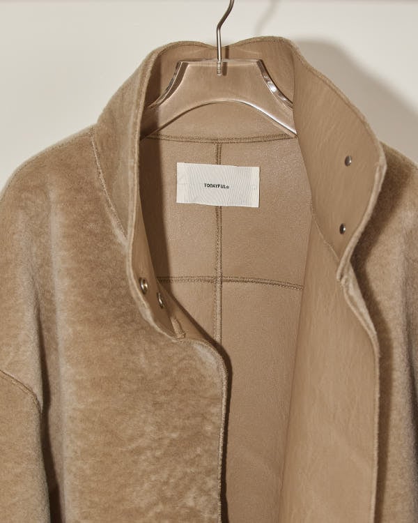 TODAYFUL トゥデイフル Standcollar Boa Jacket スタンドカラーボ TODAYFUL トゥデイフル Standcollar Boa Jacket スタンドカラーボ