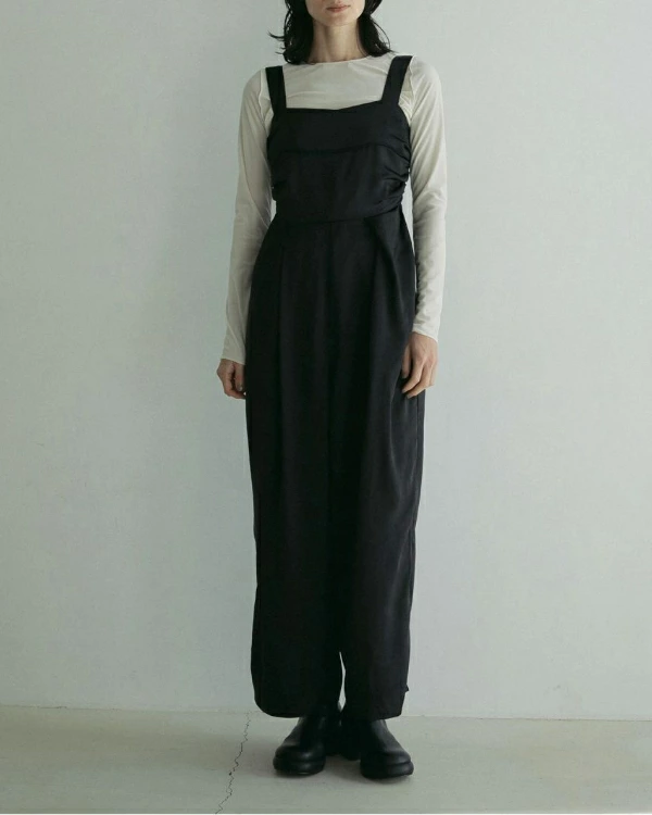 アンヌーク　anuke ànuke アンヌーク anuke Satin Tuck Combinaison サテンタック