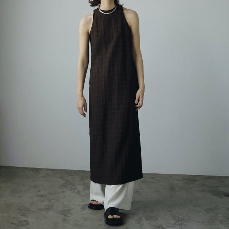 ànuke アンヌーク anuke / Sheer Check Onepice シアーチェック ànuke アンヌーク anuke / Sheer Check Onepice シアーチェック