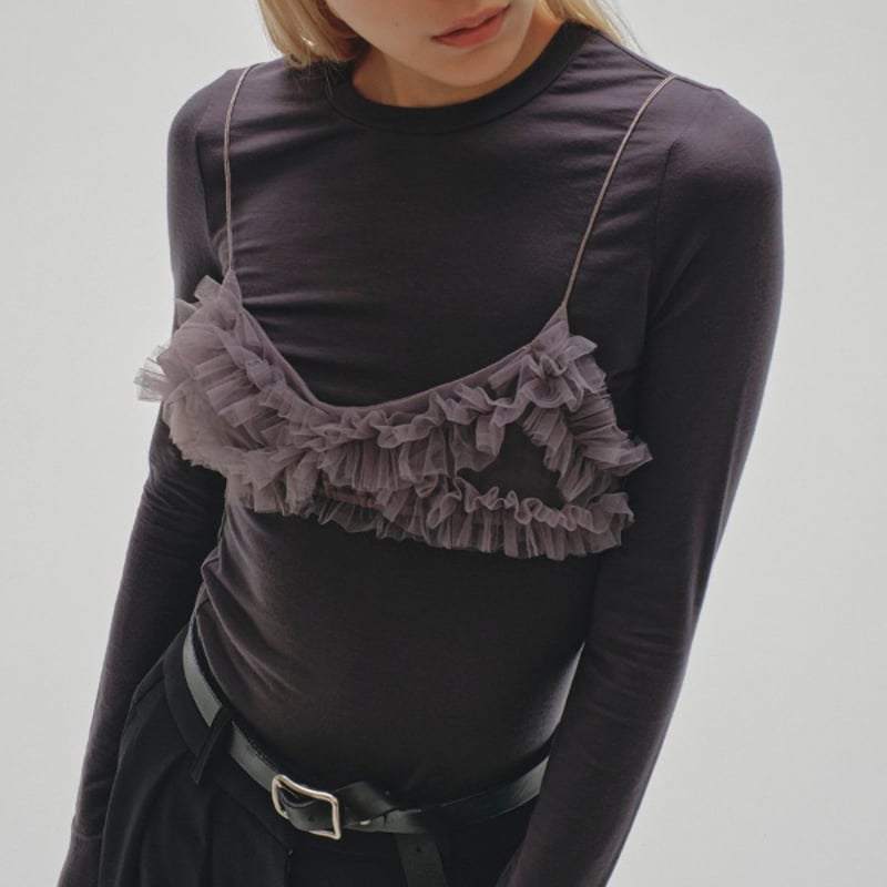 TODAYFUL トゥデイフル / Frill Tulle Bustier フリルチュール TODAYFUL トゥデイフル / Frill Tulle Bustier フリルチュール