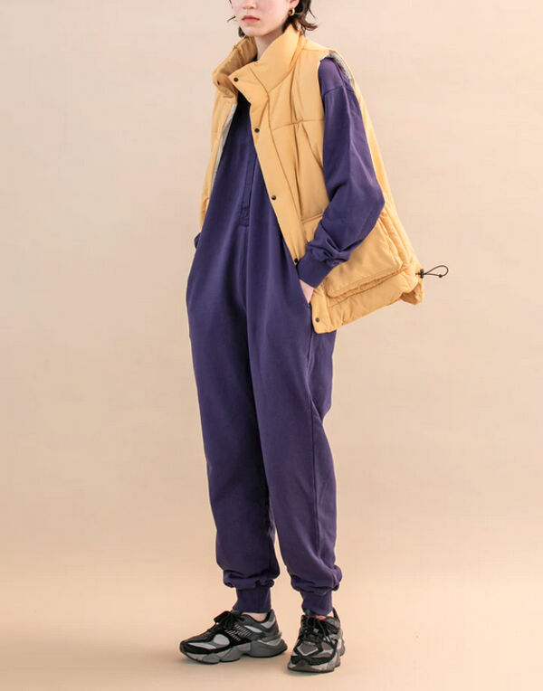 KiiRA キーラ / Recycle cotton jump suit リサイクルコットンジ...