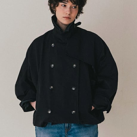 CREDONA クレドナ NORMANDY HALF TRENCH COAT ノルマンディハーフトレンチコート 1425500354