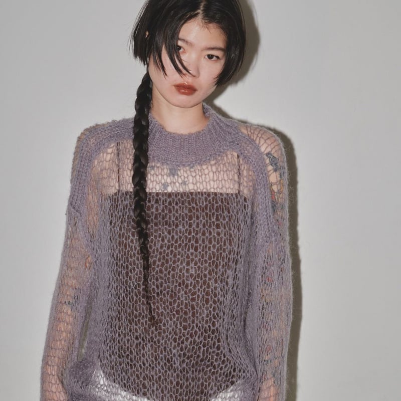 TODAYFUL トゥデイフル / LIFE's ライフズ / Sheer Mohair Kn