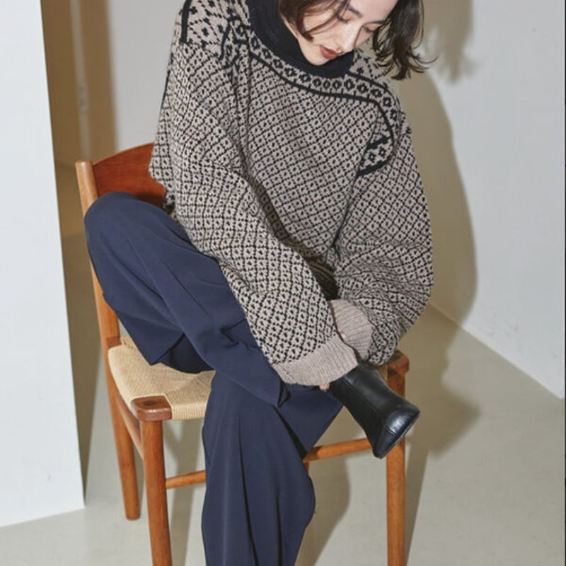 TODAYFUL トゥデイフル Nordic Over Knit