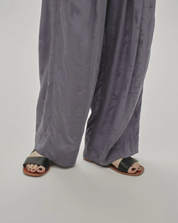 TODAYFUL トゥデイフル Swallow Satin Pants スワローサテン
