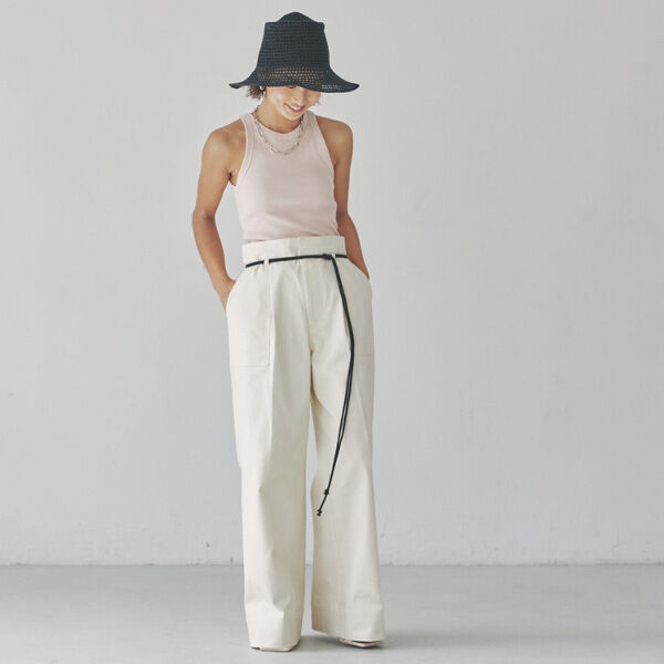 美品　Todayful トゥデイフル　ハット　美シルエット TODAYFUL トゥデイフル / LIFE's ライフズ / Abaca Mesh Hat