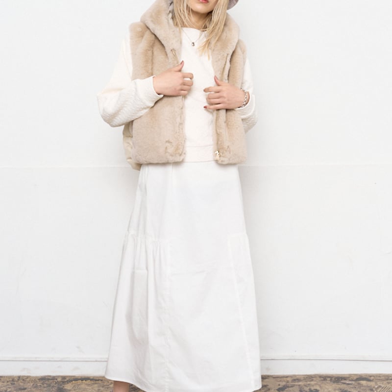 Muel Chic ミュエルシック / Mont Fake mouton Vest モントフェ
