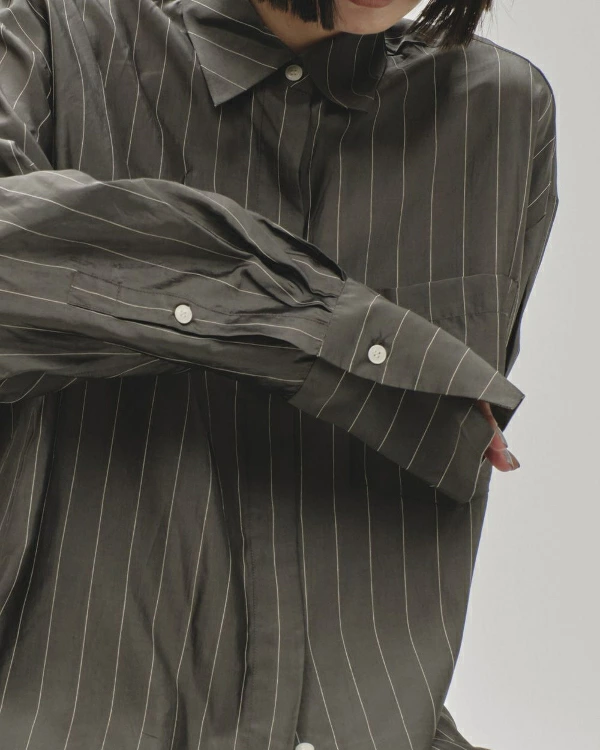 トップス TODAYFUL Stripe Silky Shirts Stripe Silky Shirts（シャツ/ブラウス）｜TODAYFUL（トゥデイ