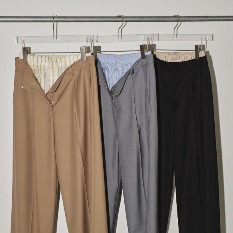 TODAYFUL トゥデイフル / Double Waist Trousers ダブルウェス