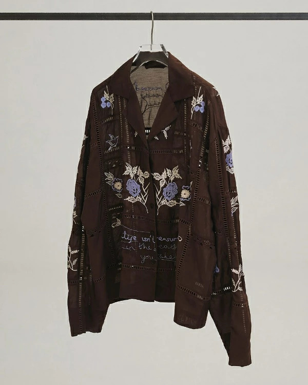 TODAYFUL トゥデイフル Life Embroidery Patchwork Shirt