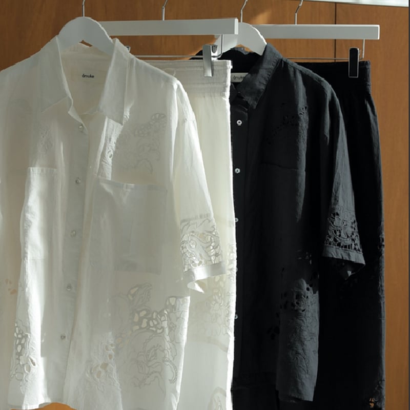 ànuke アンヌーク anuke / Cutwork Lace Shirts カットワークレ ànuke アンヌーク anuke / Cutwork Lace Shirts カットワークレ